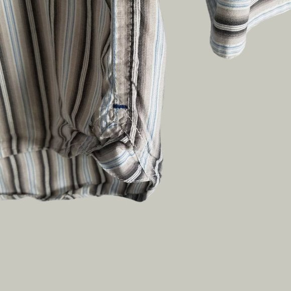 IZOD Saltwater Striped Button Down Shirt - Picture 4 of 5